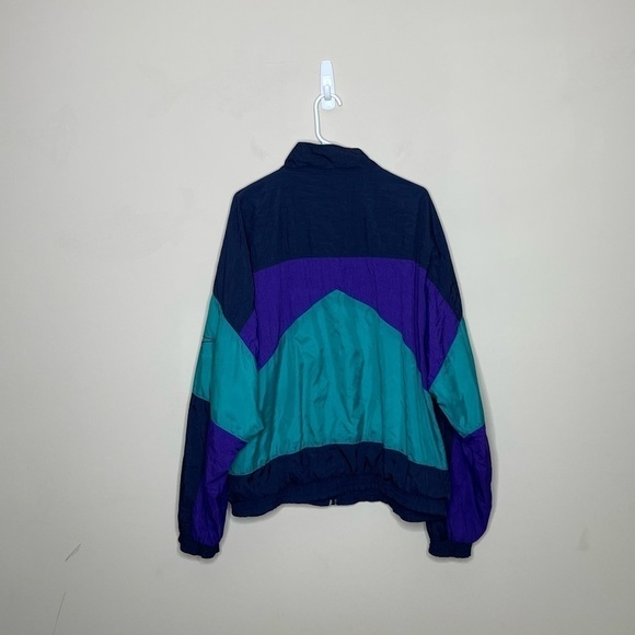 Vintage Retro Reebok Windbreaker Jacket Colorblock - Picture 2 of 6